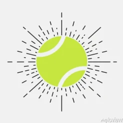 Tapeta: Tenis starodawny logo, ikona, etykieta. ilustracji wektorowych