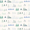 Tapeta: Triangles or stylized mountains. hand drawn vector geometric