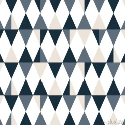 Tapeta: Trójkąty i romby tworzące geometryczny wzór