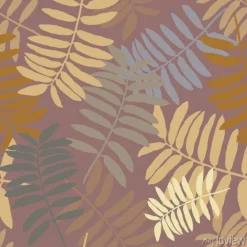 Tapeta: Tropikalny wzór z egzotycznych liści palmowych. hawajski styl.