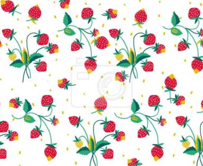 Tapeta: Truskawkowe pola na zawsze