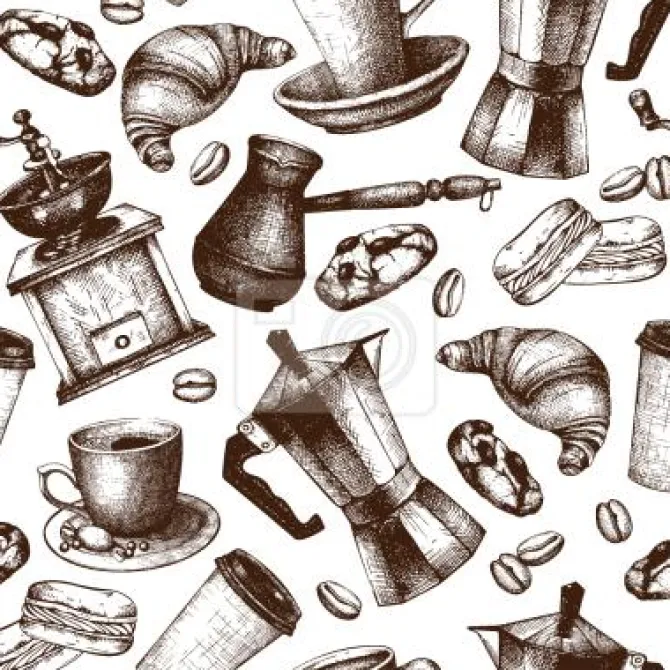 Tapeta: Vintage kawa