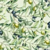 Tapeta: Watercolor delicate seamless pattern with olives branches. hand