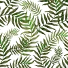 Tapeta: Watercolor seamless pattern with palm leaves. beautiful allover