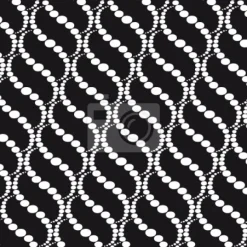 Tapeta: Wavy dots black