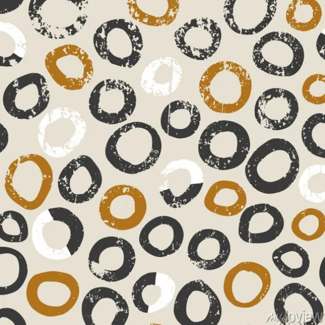 Tapeta: Wektor bez szwu deseń. r? cznie rysowane kropek t? a. przestronne