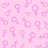 Tapeta: Wektor różowy symbol, kobieta znak ikona wzór. kobieta styl tło,