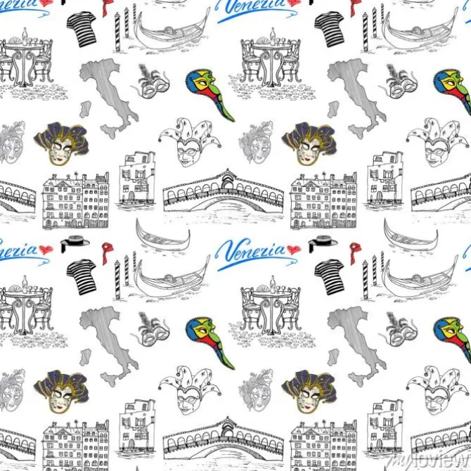 Tapeta: Wenecja szwu.