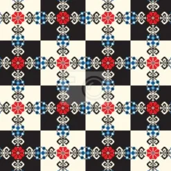 Tapeta: Węgierski szachownica