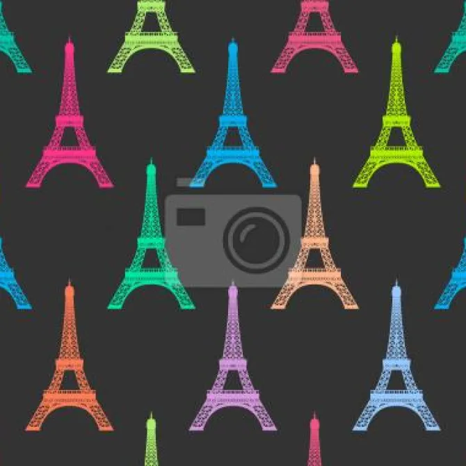 Tapeta: Wieża eiffla nocą