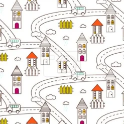 Tapeta: Wioska dzienna