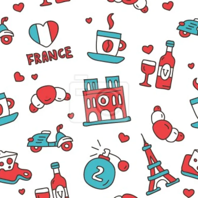 Tapeta: Witamy my francji