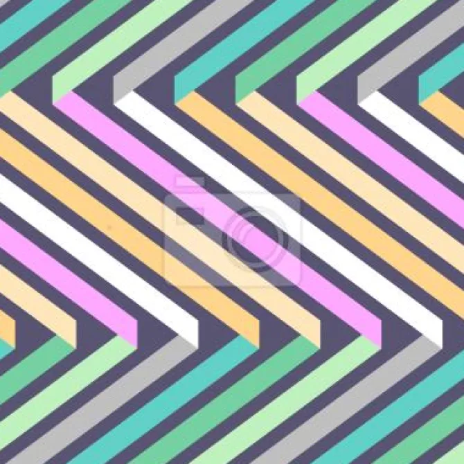 Tapeta: Wstążki w zig zag