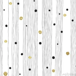 Tapeta: Wyciągnąć rękę szwu na białym tle z cienkich linii a