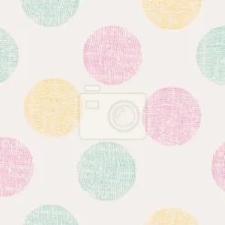 Tapeta: Wzorzyste koła kolorowe na białym tle