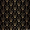 Tapeta: Wzór art deco w stylu vintage