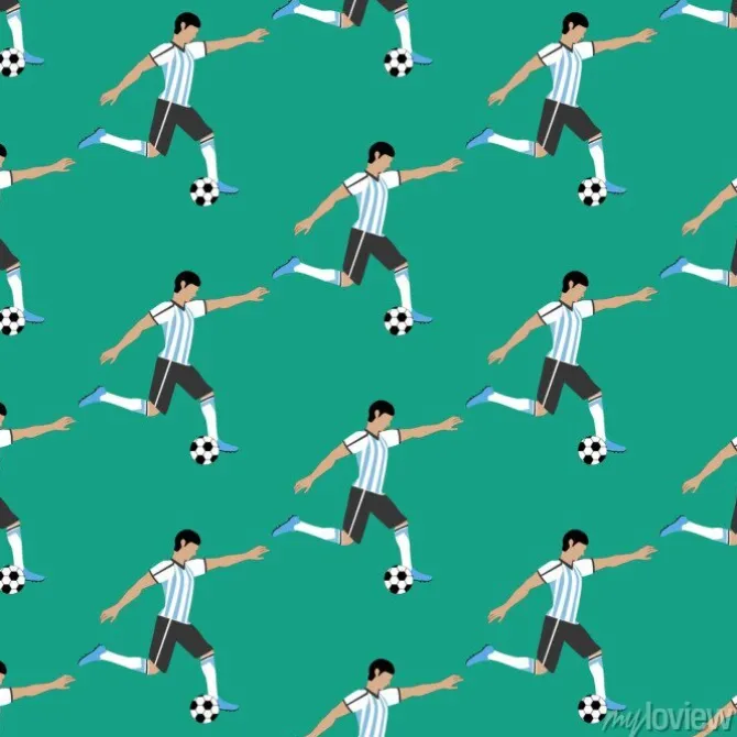 Tapeta: Wzór gracza piłkarza