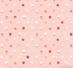 Tapeta: Wzór kropki z konfetti