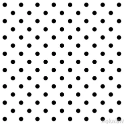 Tapeta: Wzór z czarnymi kropkami