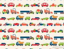 Tapeta: Wzór z samochodzikami