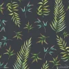 Tapeta: Wzór z tropikalnych liści na ciemnym tle