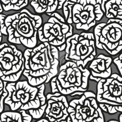 Tapeta: Zdobione różami