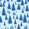 Tapeta: Zimowe bez szwu. krajobraz z lasem jodłowym